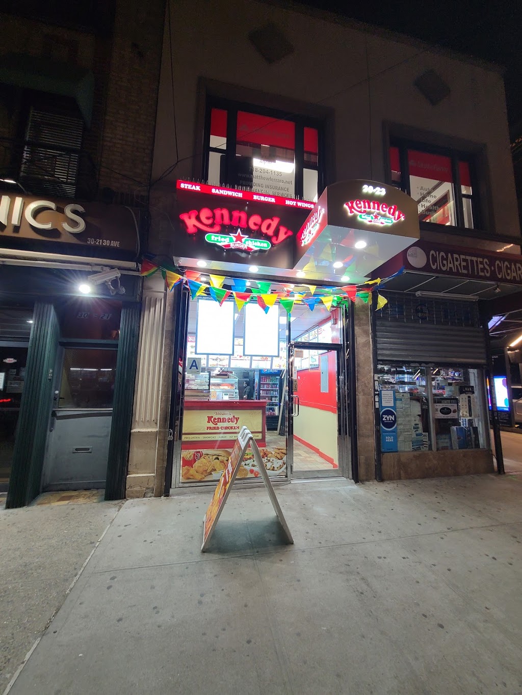 Kennedy fried chicken | restaurant | 30-23 30th Ave, Queens, NY 11102, USA | 7185455555 OR +1 718-545-5555