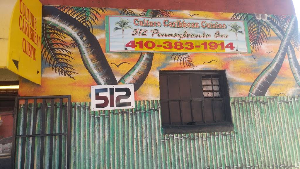 culture caribbean cuisine | restaurant | 512 Pennsylvania Ave, Baltimore, MD 21201, USA | 4103831914 OR +1 410-383-1914