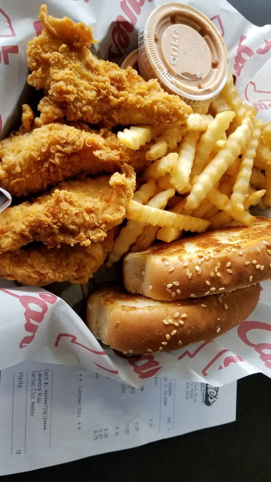 Raising Canes Chicken Fingers | meal takeaway | 6513 W Park Blvd, Plano, TX 75093, USA | 9724732019 OR +1 972-473-2019