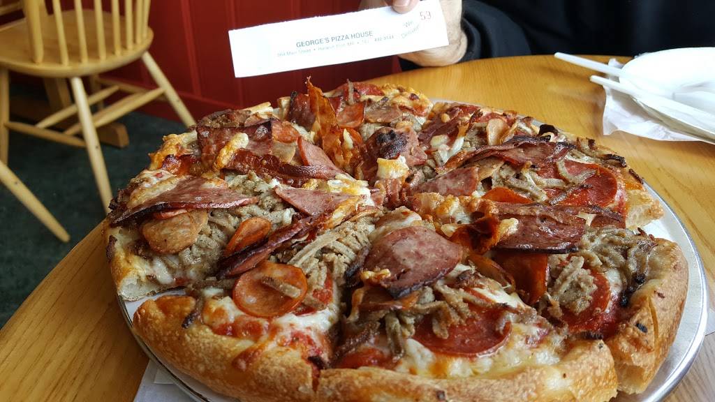 Georges Pizza House | restaurant | 564 MA-28, Harwich Port, MA 02646, USA | 5084323144 OR +1 508-432-3144