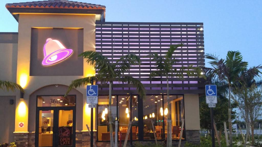 Taco Bell | meal takeaway | 3650 Utopia Dr, Miramar, FL 33023, USA | 9548943510 OR +1 954-894-3510