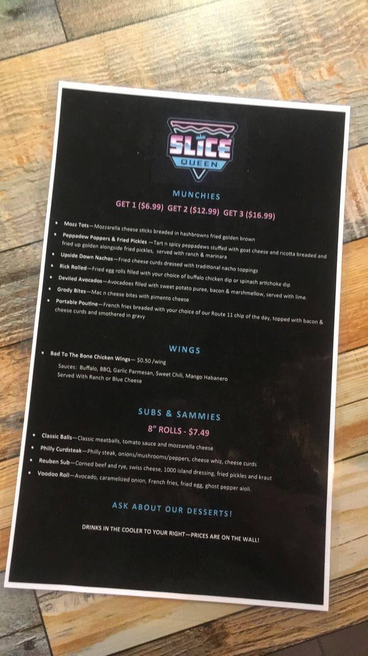 Slice Queen | restaurant | 1202 S Main St, Blacksburg, VA 24060, USA | 5404184183 OR +1 540-418-4183