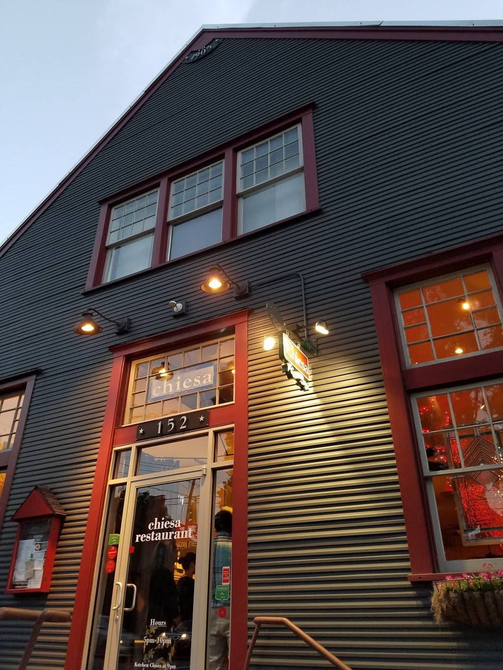 chiesa | restaurant | 152 Montford Ave, Asheville, NC 28801, USA | 8285523110 OR +1 828-552-3110