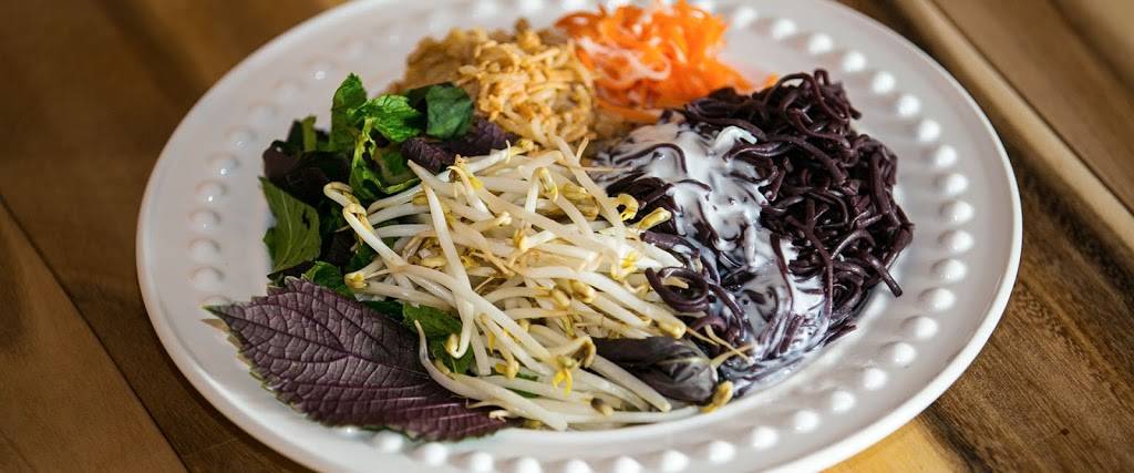 The Purple Mint Vegan Bistro | restaurant | 6171 Mission Gorge Rd #118, San Diego, CA 92120, USA | 6192803388 OR +1 619-280-3388