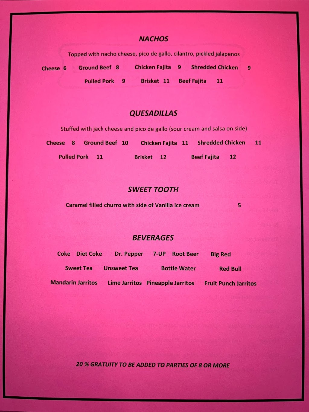 Taco Dive | restaurant | 111 E Broadway St, Winnsboro, TX 75494, USA | 9033471098 OR +1 903-347-1098