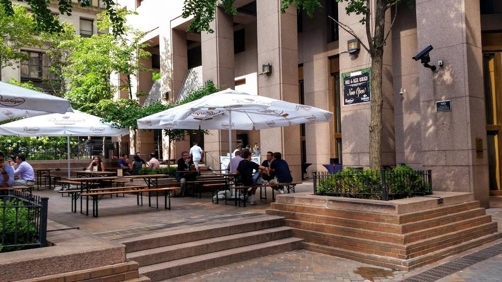 Andaz Wall Street Beer Garden | restaurant | 75 Wall St, New York, NY 10005, USA | 2125901234 OR +1 212-590-1234