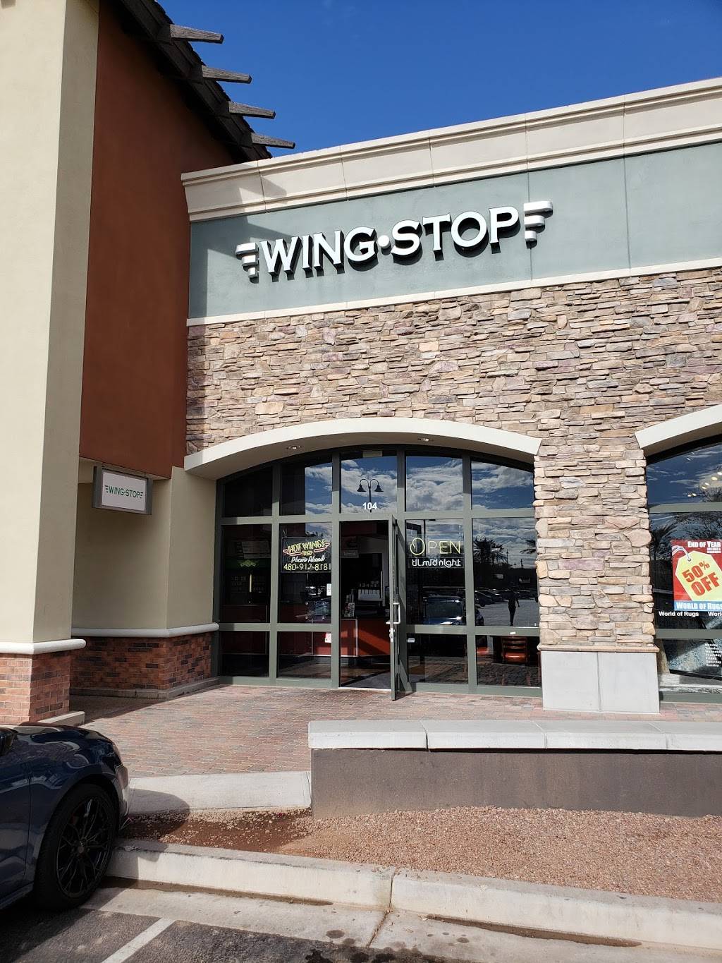Wingstop | restaurant | 3757 S Gilbert Rd Suite 104, Gilbert, AZ 85297, USA | 4809178181 OR +1 480-917-8181