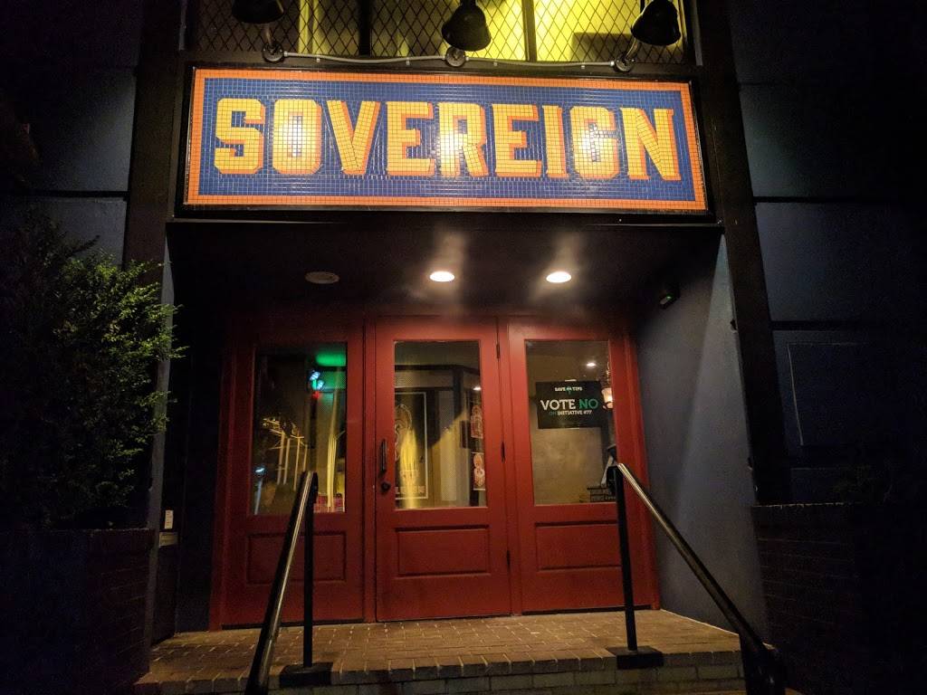 The Sovereign | restaurant | 1206 Wisconsin Ave NW, Washington, DC 20007, USA | 2027745875 OR +1 202-774-5875