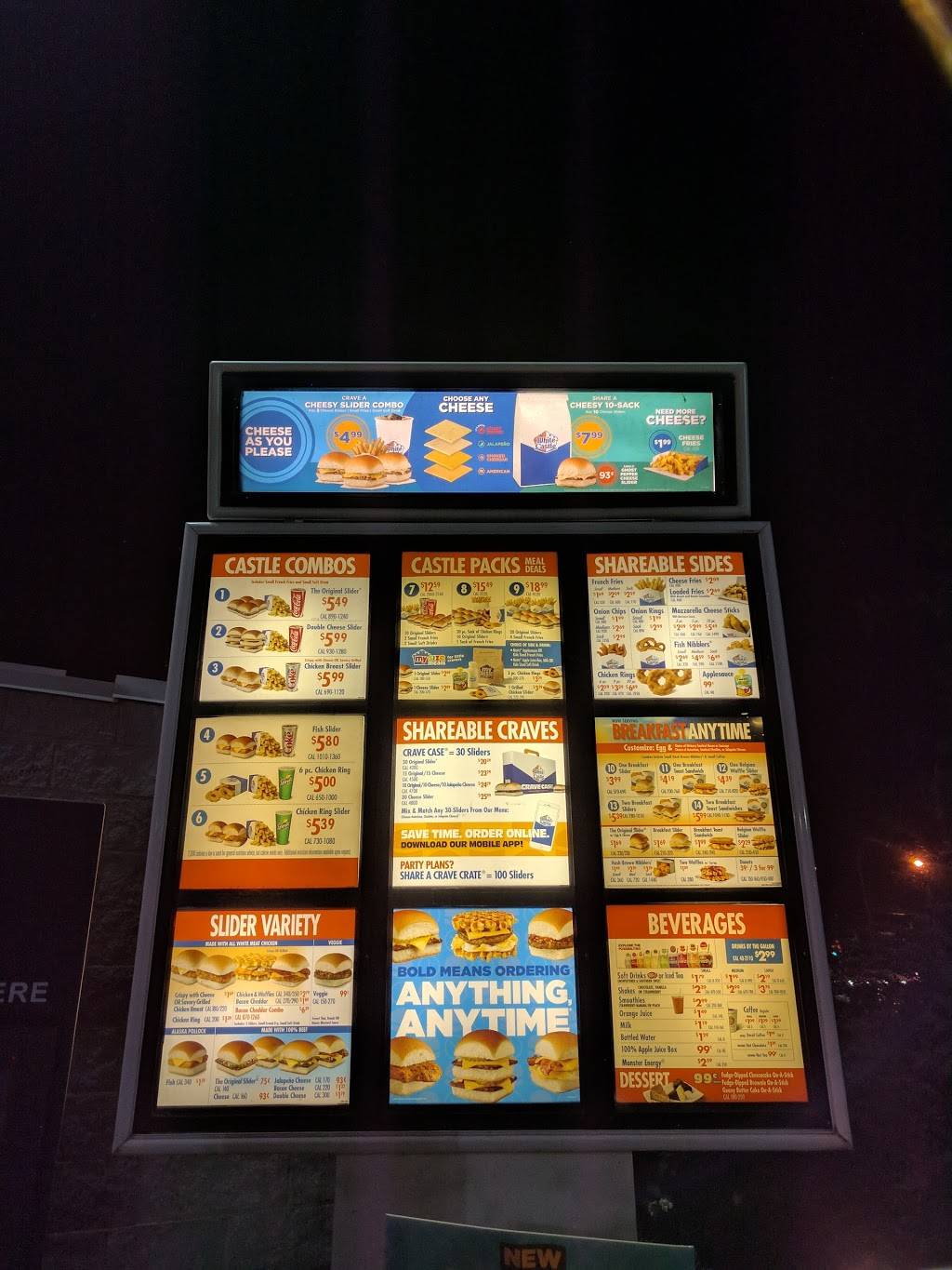 White Castle | restaurant | 4632 Calumet Ave, Hammond, IN 46327, USA | 2199373940 OR +1 219-937-3940