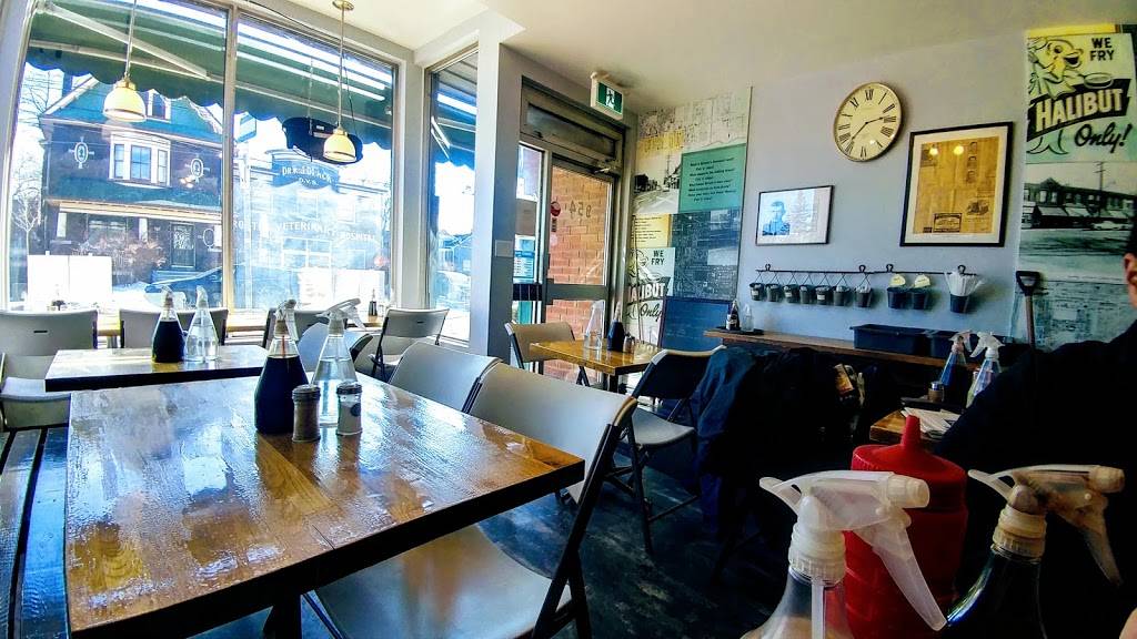 Reliable Fish & Chips | restaurant | 954 Queen St E, Toronto, ON M4M 1J7, Canada | 4164654111 OR +1 416-465-4111