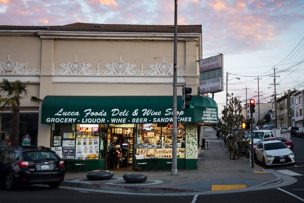 Lucca’s Foods Deli & Wine Shop | meal takeaway | 1899 Irving St, San Francisco, CA 94122, USA | 4156643870 OR +1 415-664-3870