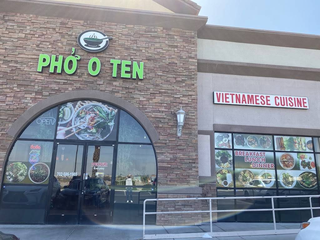 PHO 0 TEN | restaurant | 7320 S Rainbow Blvd #107, Las Vegas, NV 89139, USA | 7025866511 OR +1 702-586-6511
