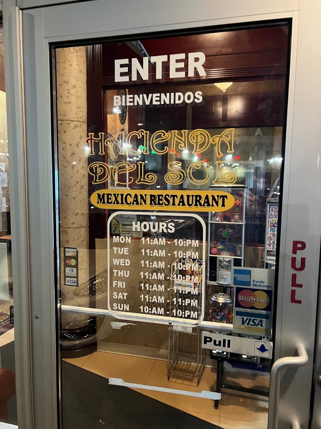 Hacienda Del Sol | restaurant | 5024 N Rd 68 A, Pasco, WA 99301, USA | 5095471722 OR +1 509-547-1722