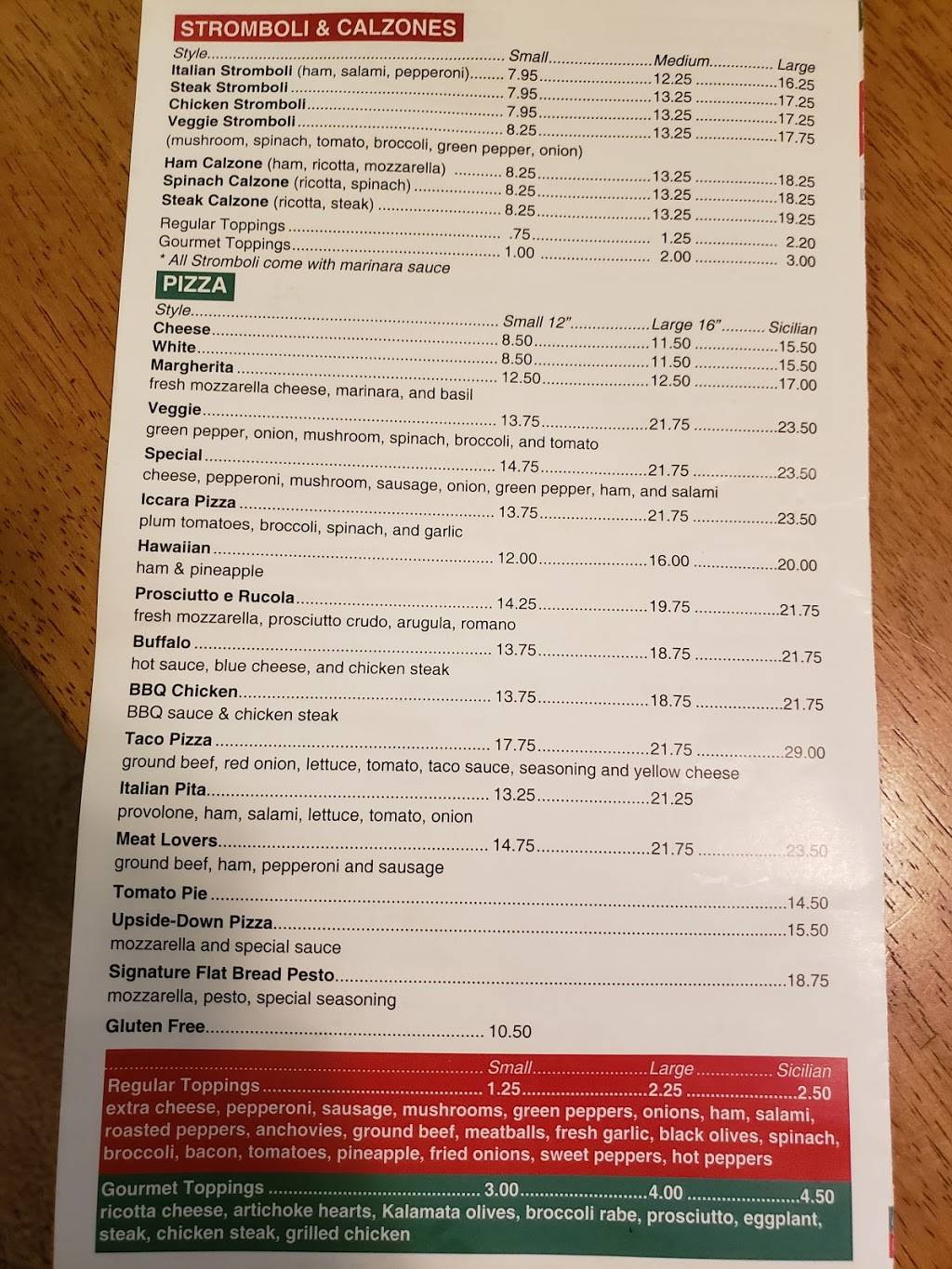 Iccara Pizzeria | restaurant | 691 W Kings Hwy, Coatesville, PA 19320, USA | 6103807890 OR +1 610-380-7890