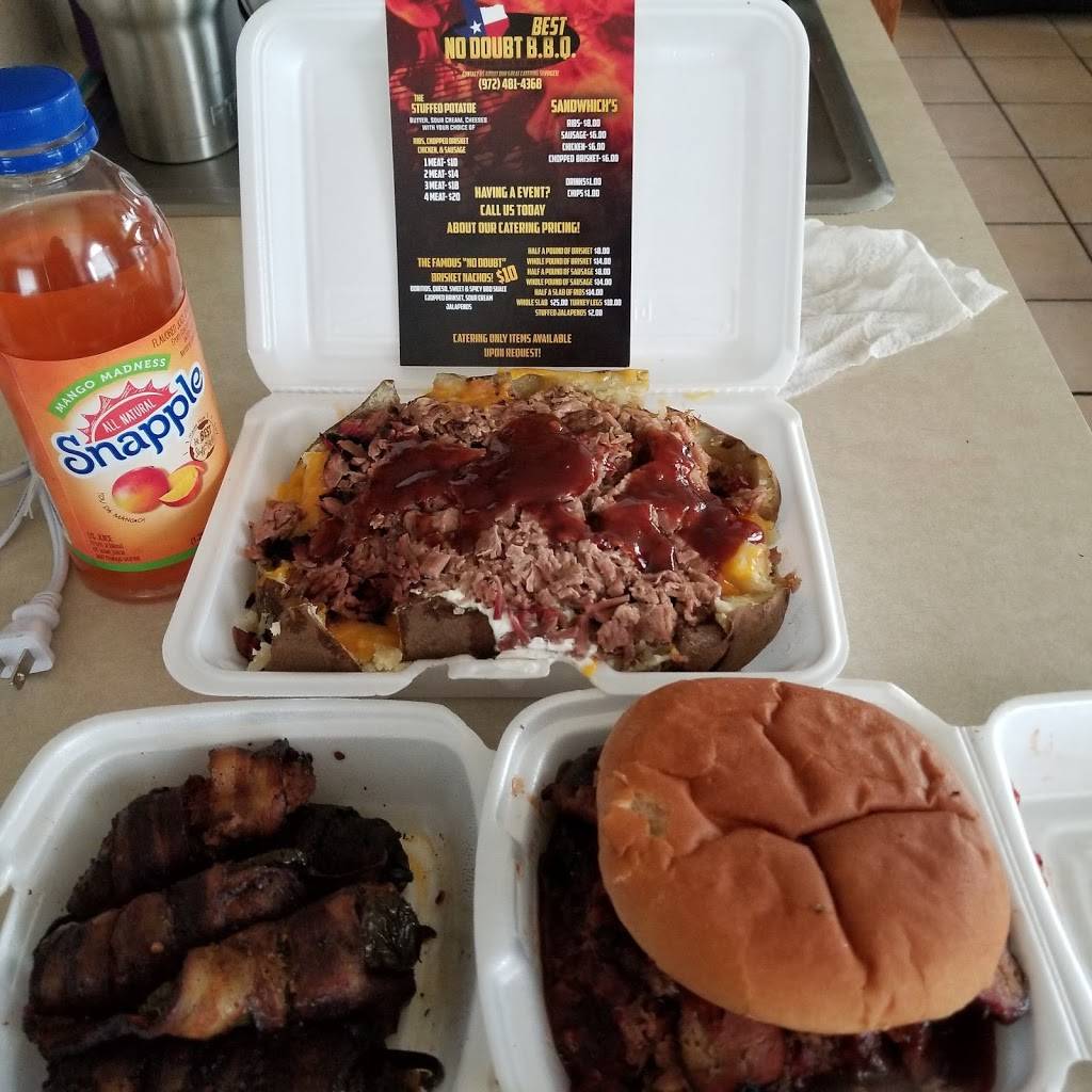Best No Doubt B.B.Q | restaurant | 4134 Bobtown Rd, Garland, TX 75043, USA | 9724814368 OR +1 972-481-4368