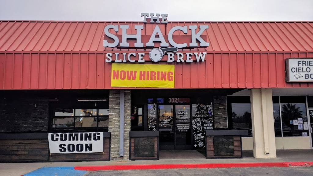 The Shack Slice & Brew | restaurant | 3021 McRae Blvd, El Paso, TX 79925, USA | 9156034040 OR +1 915-603-4040