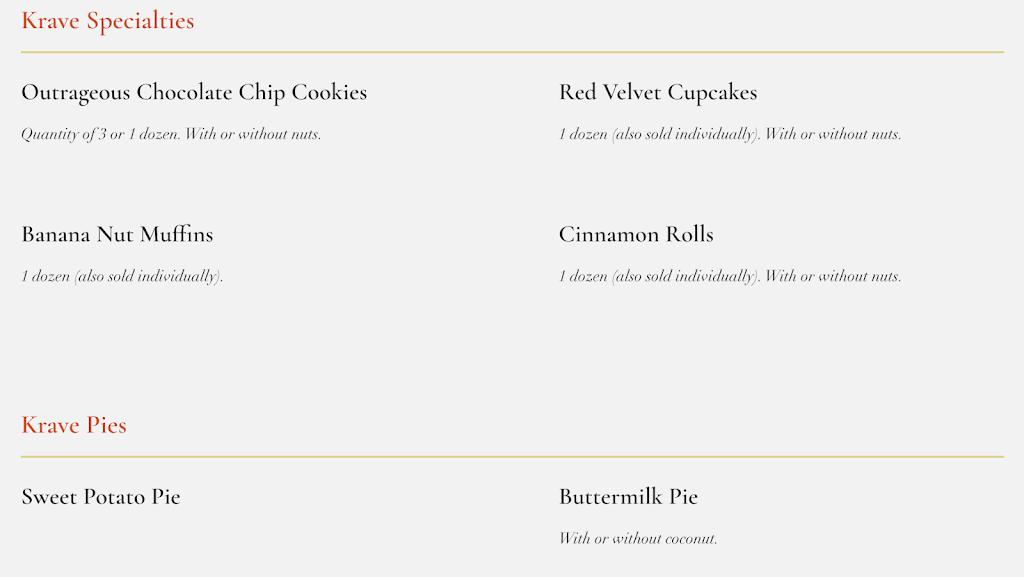 Krave Eatery & Dessert Shop | restaurant | 524 N Houston Lake Blvd, Centerville, GA 31028, USA | 4783331358 OR +1 478-333-1358