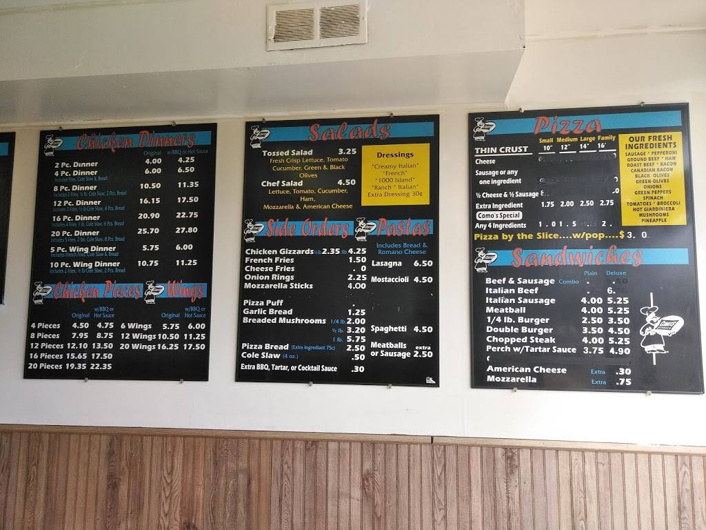 Comos Pizza | restaurant | 1903 W Roosevelt Rd, Broadview, IL 60155, USA | 7083455411 OR +1 708-345-5411