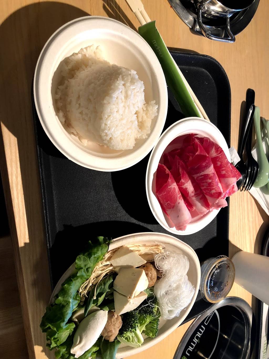 Mumu Hotpot | restaurant | 2725 Stoneridge Dr #103, Pleasanton, CA 94588, USA | 9252288588 OR +1 925-228-8588