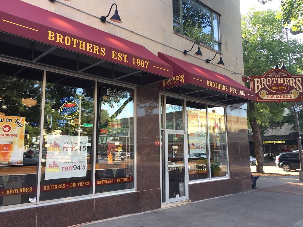 Brothers Bar & Grill | restaurant | 1339 O St #1, Lincoln, NE 68508, USA | 4024740200 OR +1 402-474-0200