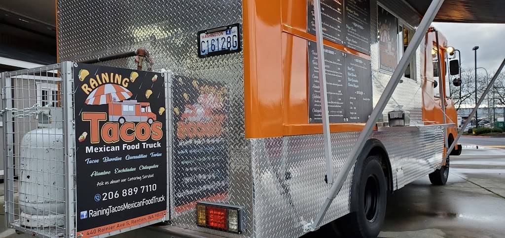 Raining Tacos Mexican Food Truck | restaurant | 440 Rainier Ave S, Renton, WA 98057, USA | 2064663798 OR +1 206-466-3798