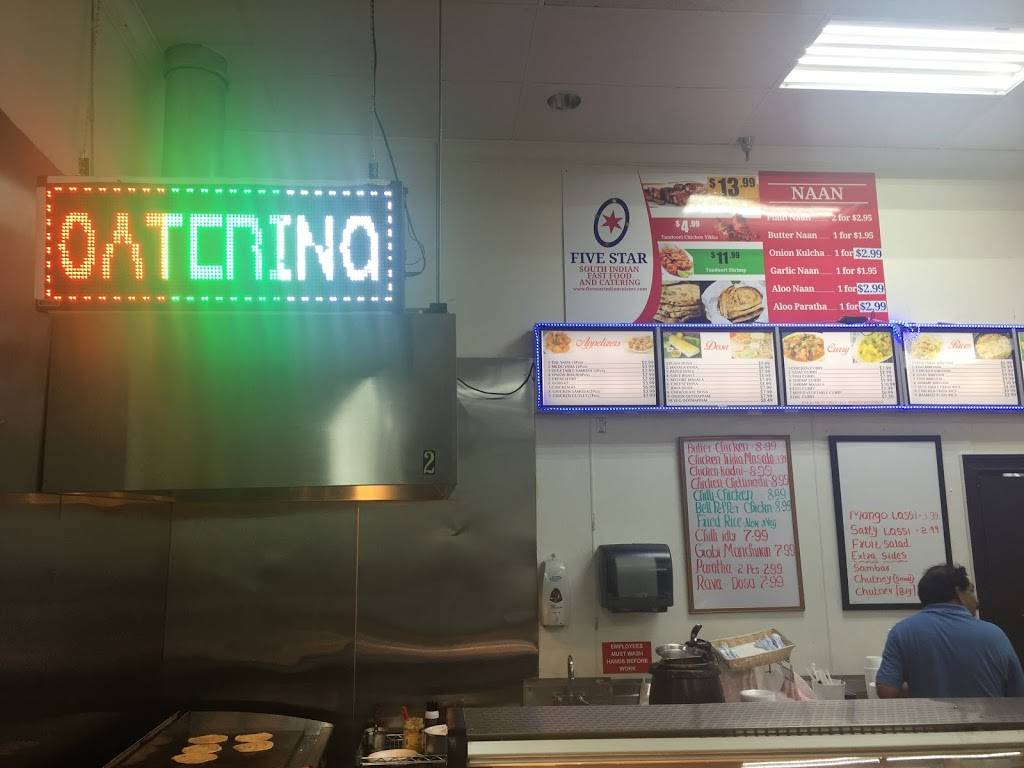 Five Star South Indian Food & Catering | restaurant | 9404 S Orange Blossom Trail, Orlando, FL 32837, USA | 4079305043 OR +1 407-930-5043