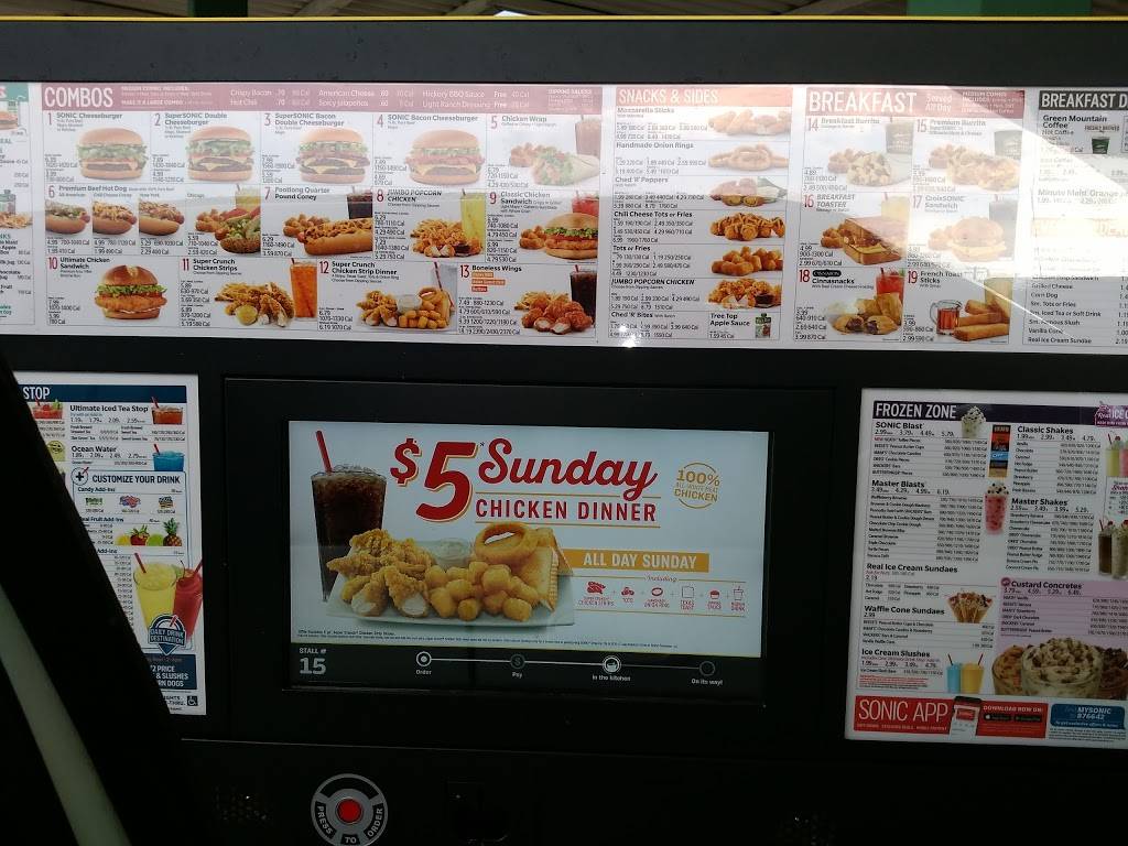 Sonic Drive-In | restaurant | 720 S Maiden Ln, Joplin, MO 64804, USA | 4177825883 OR +1 417-782-5883