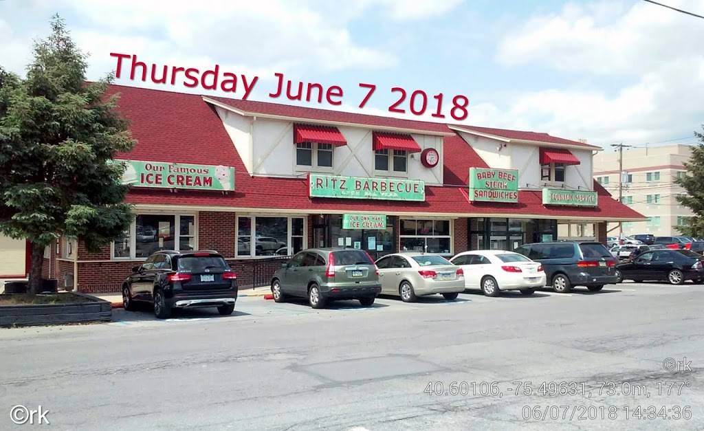 Ritz Barbecue | restaurant | 302 N 17th St, Allentown, PA 18104, USA | 6104320952 OR +1 610-432-0952