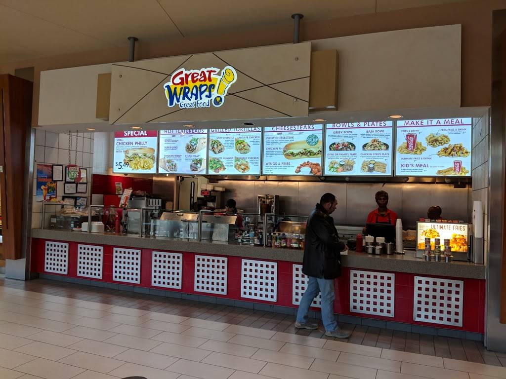 Great Wraps | meal takeaway | 1328 Cumberland Mall, Atlanta, GA 30339, USA | 7704323946 OR +1 770-432-3946