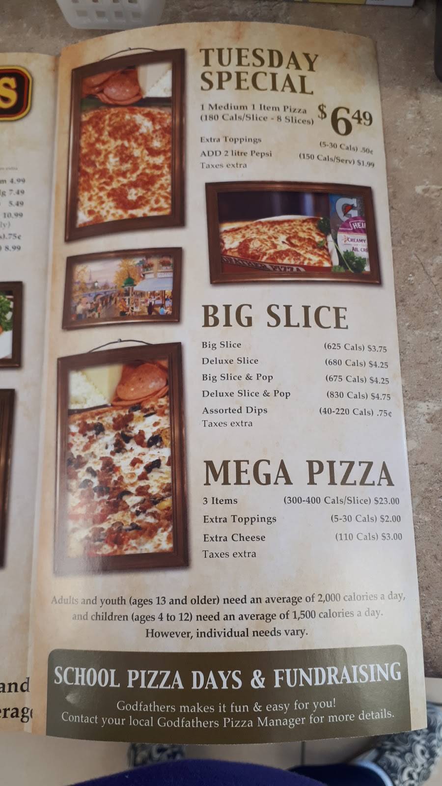 Godfathers Pizza - Bobcaygeon | meal delivery | 89 Bolton St, Bobcaygeon, ON K0M 1A0, Canada | 7057382600 OR +1 705-738-2600