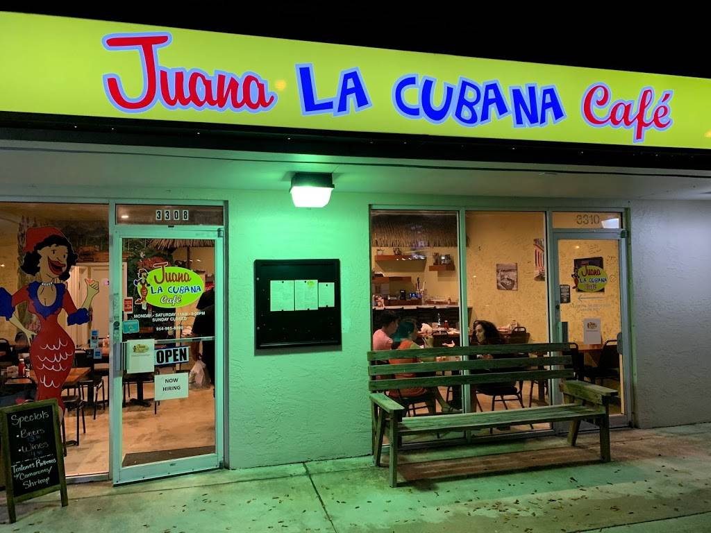 Juana La Cubana Cafe | restaurant | 3308 Griffin Rd, Fort Lauderdale, FL 33312, USA | 9549858899 OR +1 954-985-8899