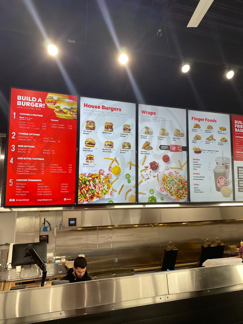 Zos Good Burger - Livonia | restaurant | 39350 Six Mile Rd #100, Livonia, MI 48152, USA | 7345358080 OR +1 734-535-8080