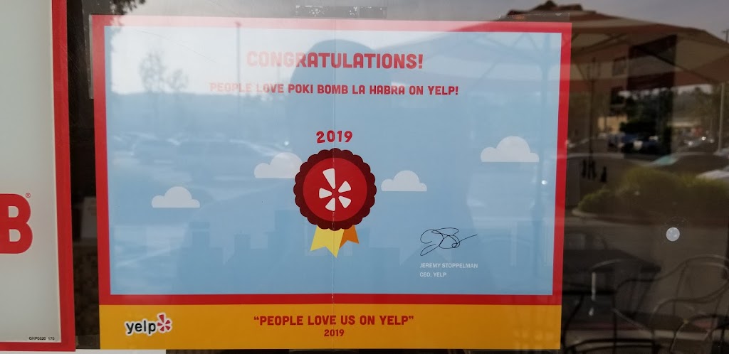 Poki bomb la habra | restaurant | 1641 W Imperial Hwy Suite 5G, La Habra, CA 90631, USA | 5622663838 OR +1 562-266-3838