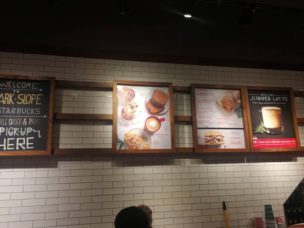 Starbucks | cafe | 166 7th Ave, Brooklyn, NY 11215, USA | 7183693098 OR +1 718-369-3098