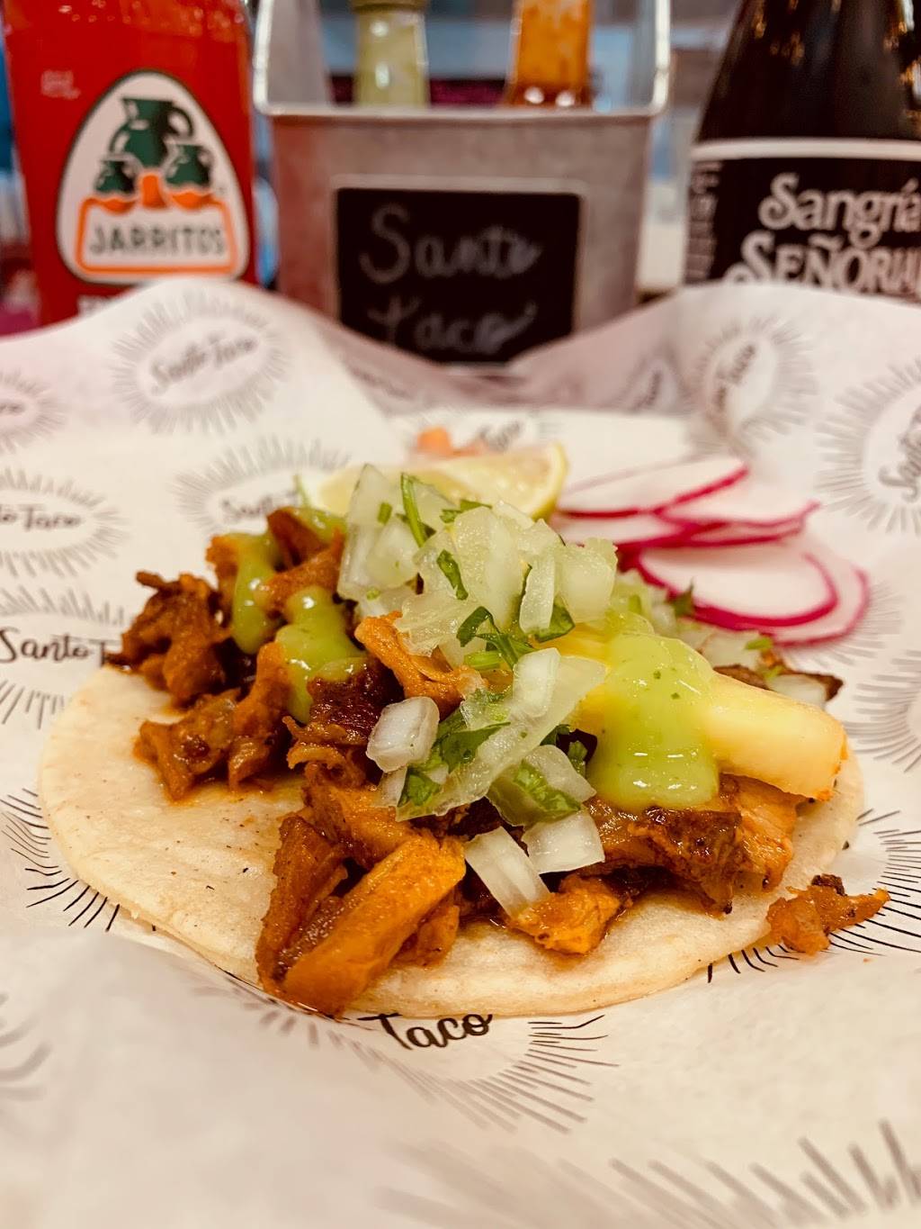 Santo Taco | restaurant | 910 900 W, Salt Lake City, UT 84116, USA | 8018934000 OR +1 801-893-4000