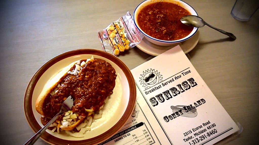 Sunrise Coney Island | restaurant | 23115 Ecorse Rd, Taylor, MI 48180, USA | 3132918460 OR +1 313-291-8460
