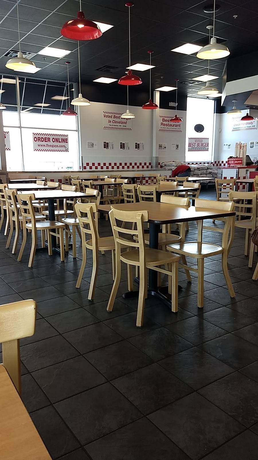 Five Guys | meal takeaway | 3659 Stone Creek Blvd, Cincinnati, OH 45251, USA | 5132451530 OR +1 513-245-1530