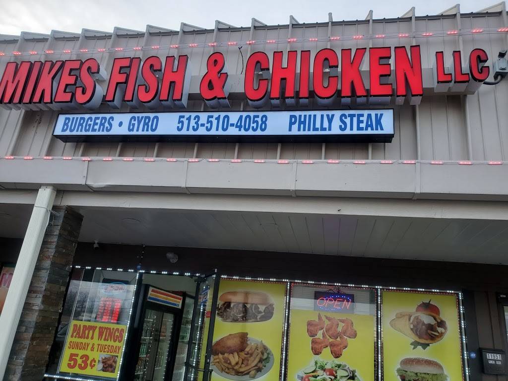 Mikes Fish and Chicken LLC | restaurant | 11947 Hamilton Ave, Cincinnati, OH 45231, USA | 5135104058 OR +1 513-510-4058