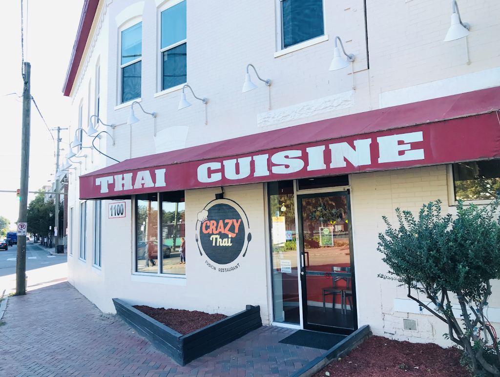 Crazy Thai | restaurant | 1100 W Cary St, Richmond, VA 23220, USA | 8047168445 OR +1 804-716-8445
