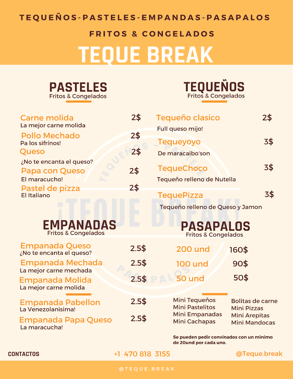Teque Break | meal takeaway | Alpharetta, GA 30022, USA | 6782768728 OR +1 678-276-8728