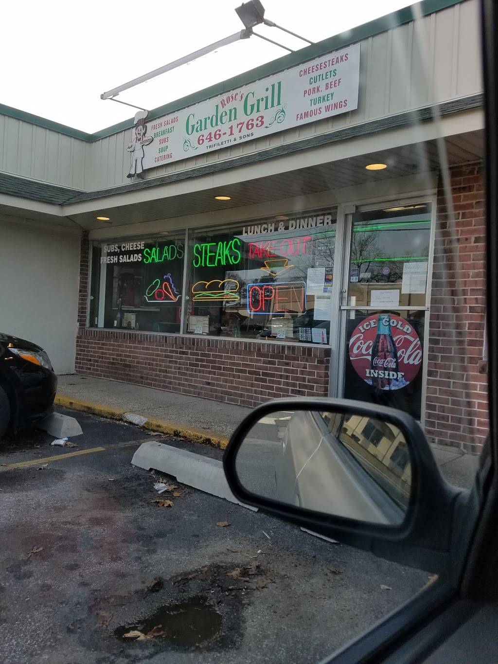 Roses Garden Grill | meal takeaway | 2605 New Rd, Northfield, NJ 08225, USA | 6096461763 OR +1 609-646-1763