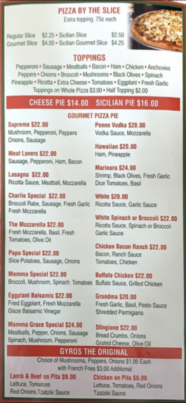 Mamma Grace Pizzeria & Deli | restaurant | 32 Main St, Sparrow Bush, NY 12780, USA | 8456724444 OR +1 845-672-4444