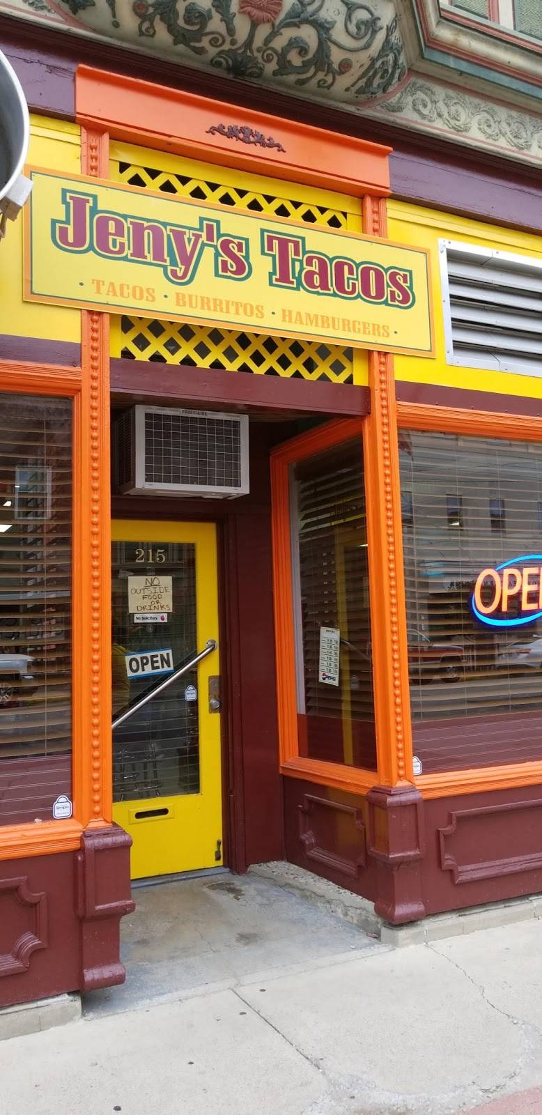 Jenys Tacos | restaurant | 215 S Main St, Kendallville, IN 46755, USA | 2603491202 OR +1 260-349-1202