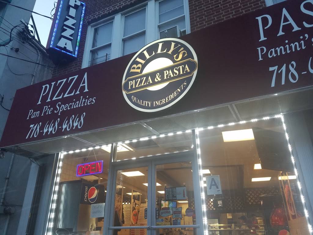 Billys Pizza & Pasta | meal delivery | 1820, 853 Castleton Ave, Staten Island, NY 10310, USA | 7184484848 OR +1 718-448-4848