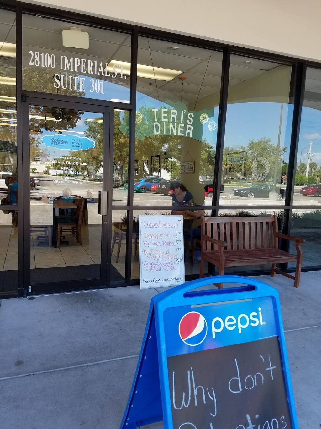 Teris Diner | restaurant | 28100 Imperial Pkwy #301, Bonita Springs, FL 34135, USA | 2399923300 OR +1 239-992-3300