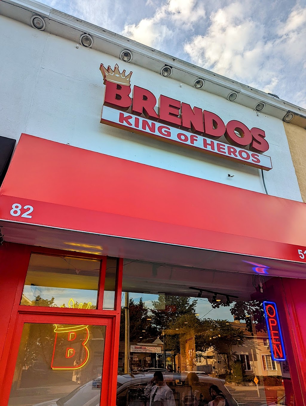 Brendos King of Heros | restaurant | 82 Hillside Avenue, Williston Park, NY 11596, USA | 5162469130 OR +1 516-246-9130
