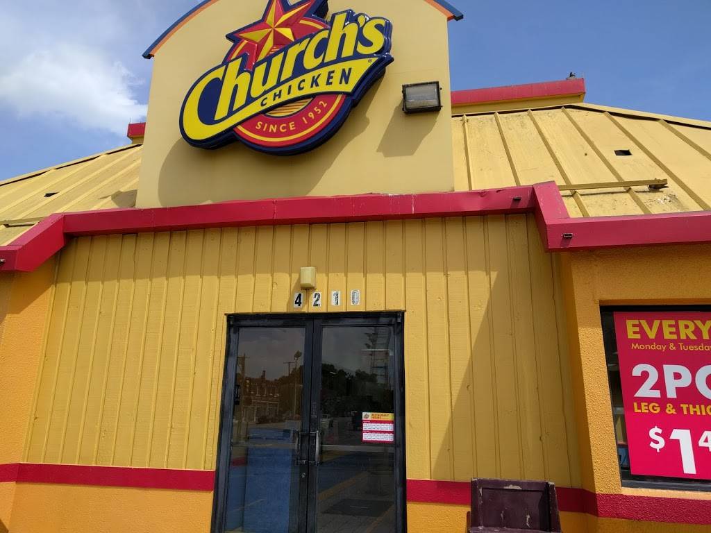 Churchs Chicken | restaurant | 4210 Gaston Ave, Dallas, TX 75246, USA | 2148232856 OR +1 214-823-2856