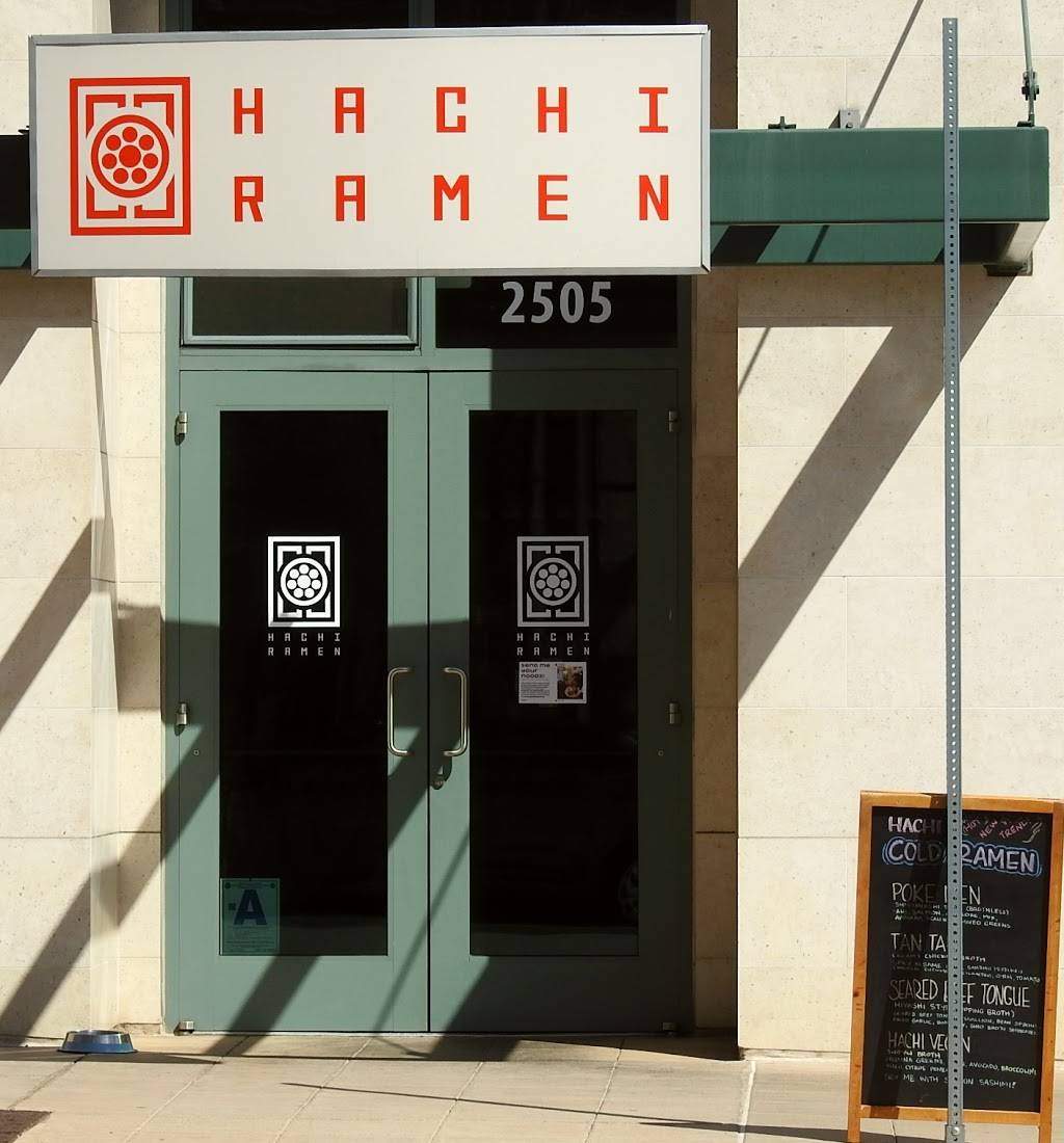 HACHI RAMEN | restaurant | 2505 Fifth Ave, San Diego, CA 92103, USA | 6192310700 OR +1 619-231-0700