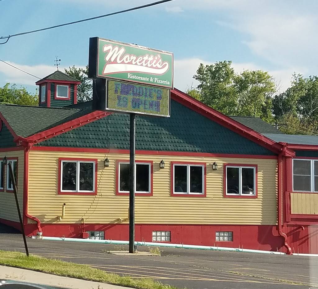 Morettis Ristorante & Pizzeria | restaurant | Frontage Rd, Ingleside, IL 60041, USA | 8479731800 OR +1 847-973-1800