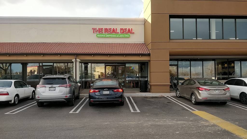 The Real Deal Natural Smoothies & Latin Food | restaurant | 7639 W 88th Ave, Westminster, CO 80005, USA | 3034211101 OR +1 303-421-1101